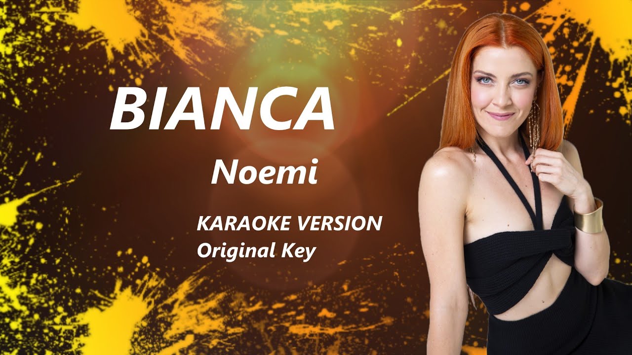 Bianca Noemi KARAOKE Best Quality (NikyKaraoke)