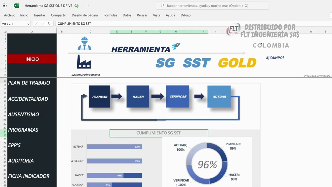 🔧 SG-SST GOLD en Excel: la herramienta definitiva para implementar tu Sistema de Gestión [2026]