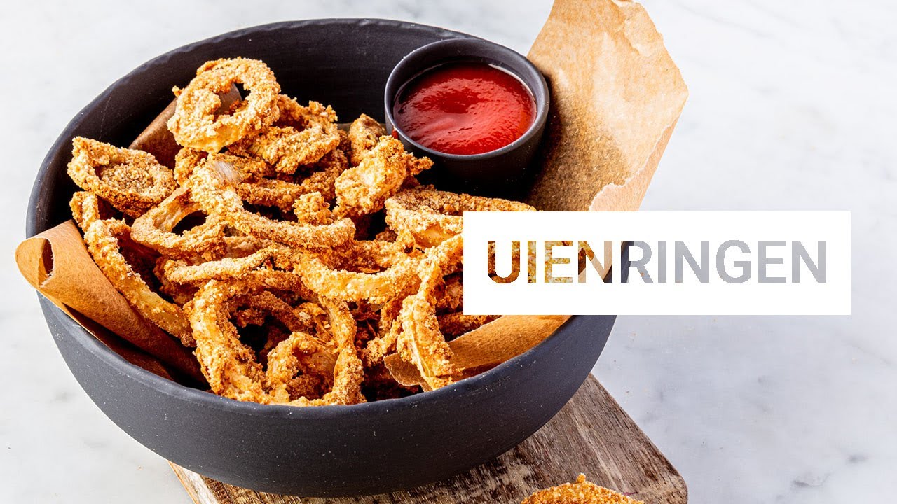 Easy Vegan recept: uienringen uit de oven!