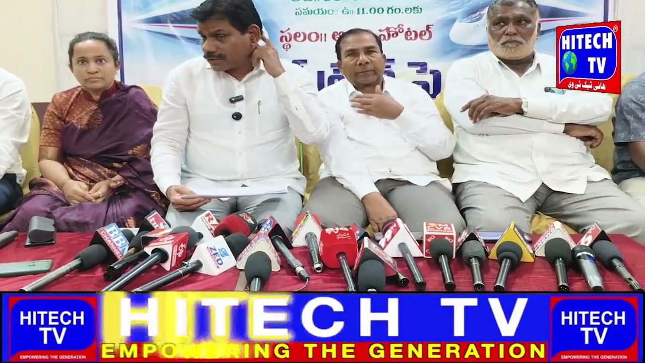 All Political Parties Demands Aligned Train Route Of Hyderabad To Mumbai Through Zaheerabad District