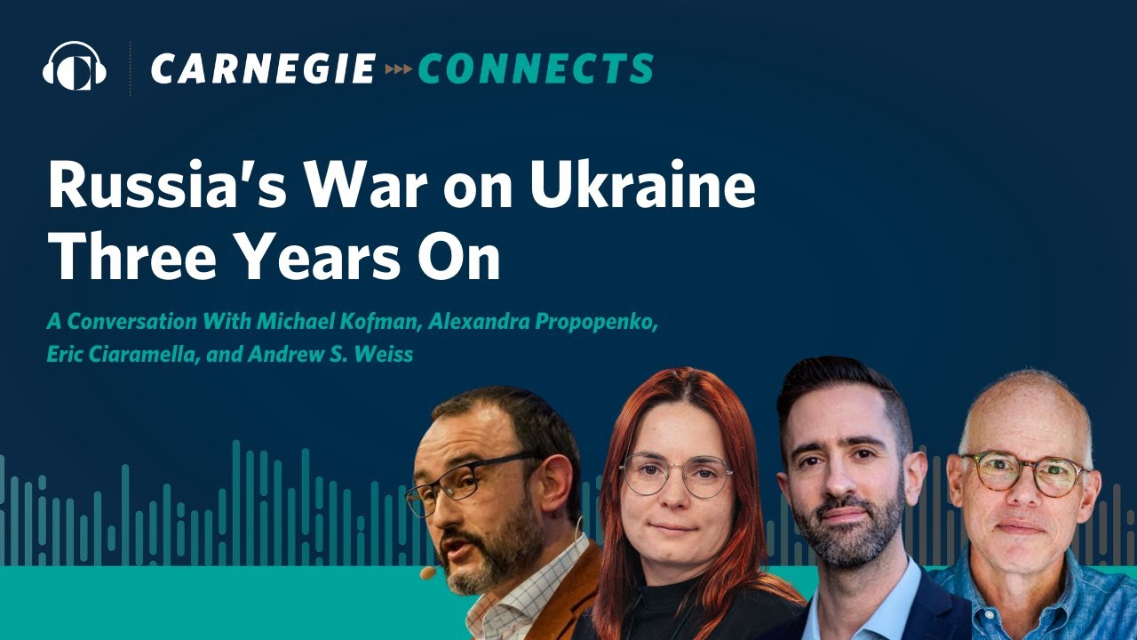Russia’s War on Ukraine Three Years On