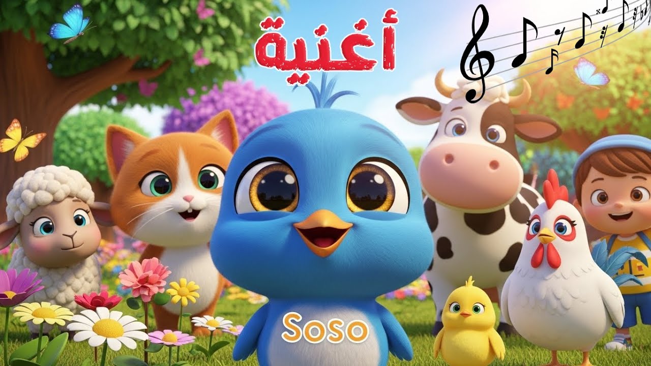 أغنية ذهب الليل طلع الفجر للأطفال 🐦 #أغنية_أطفال #تعليم_الأطفال