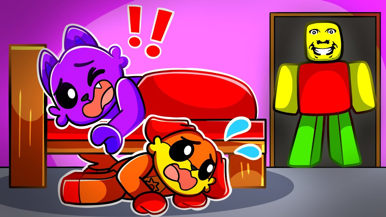 Catnap SOBREVIVEU ao PAI MALUCO no Roblox!