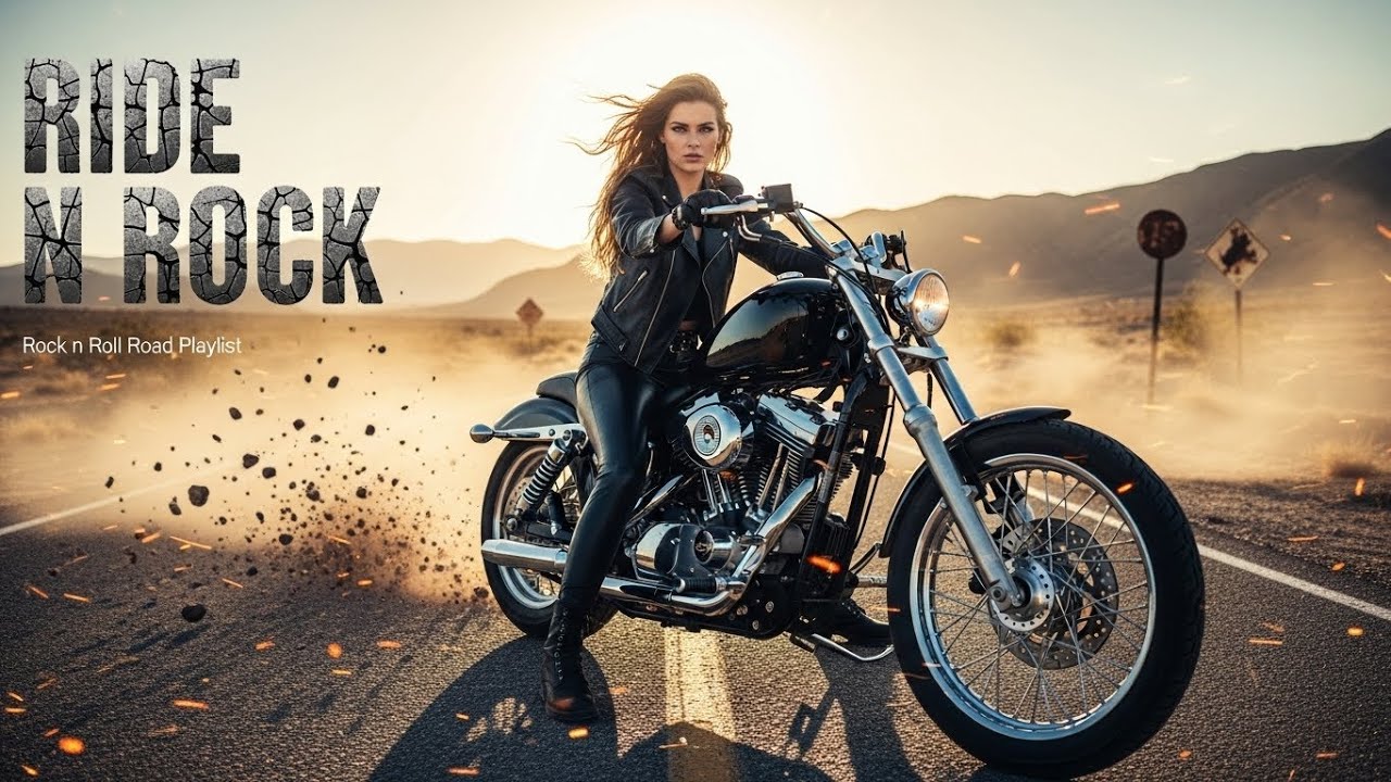 Rock &rsquo;n&rsquo; Roll Ride Anthems 🔥 American Highway Stories | Guitar Rock Soundtrack