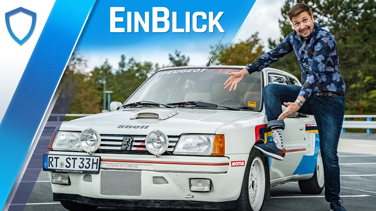 Peugeot 205 Gutmann Turbo 8S (1985) - KRAFTKUR für die Kleinwagen-Ikone!