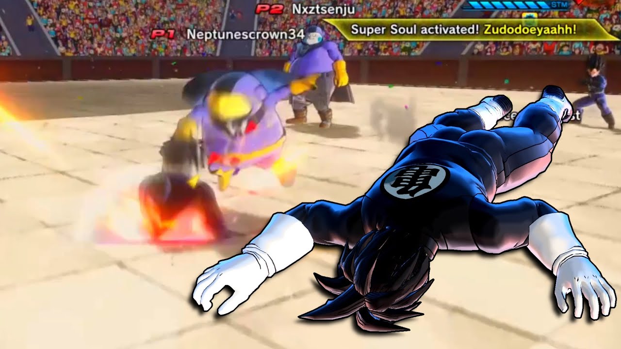Male Majin Cheesers Gets Salty After Losing Two Times | Dragon Ball Xenoverse 2
