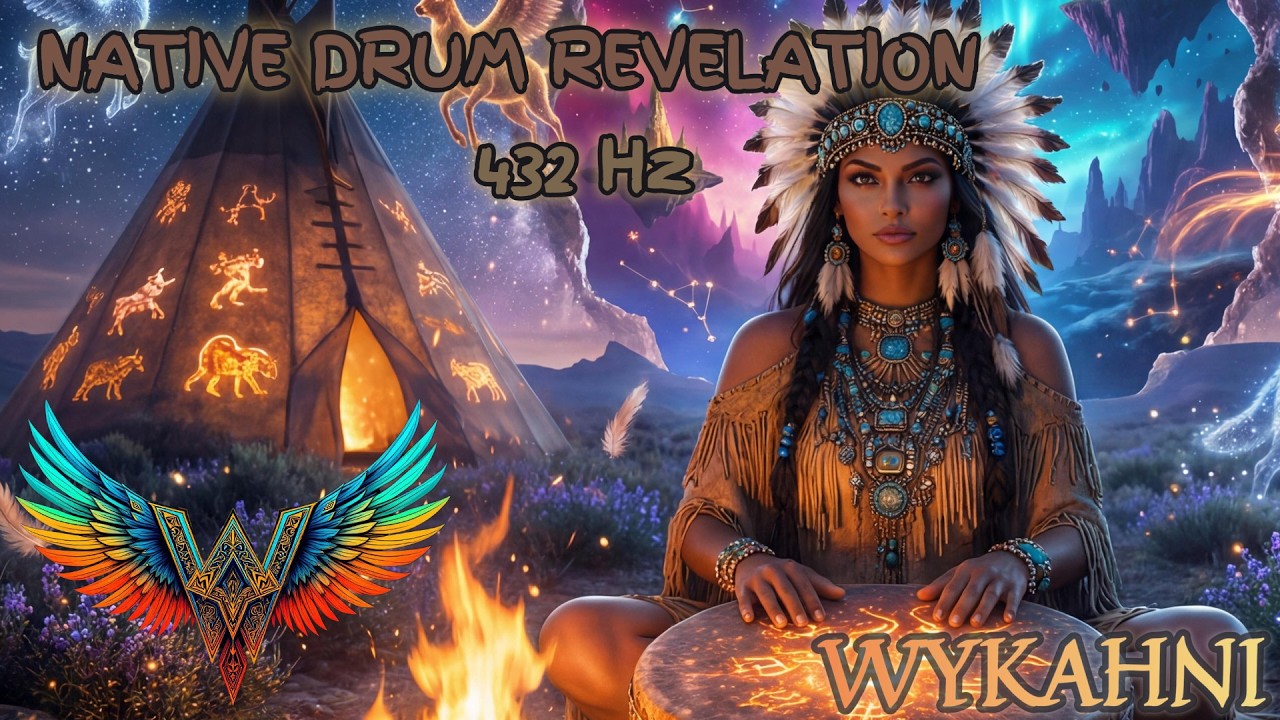 Shamanic Frequency Connecting You to the Universe - Portail vers une Réalité Supérieure 🥁✨ #wykahni