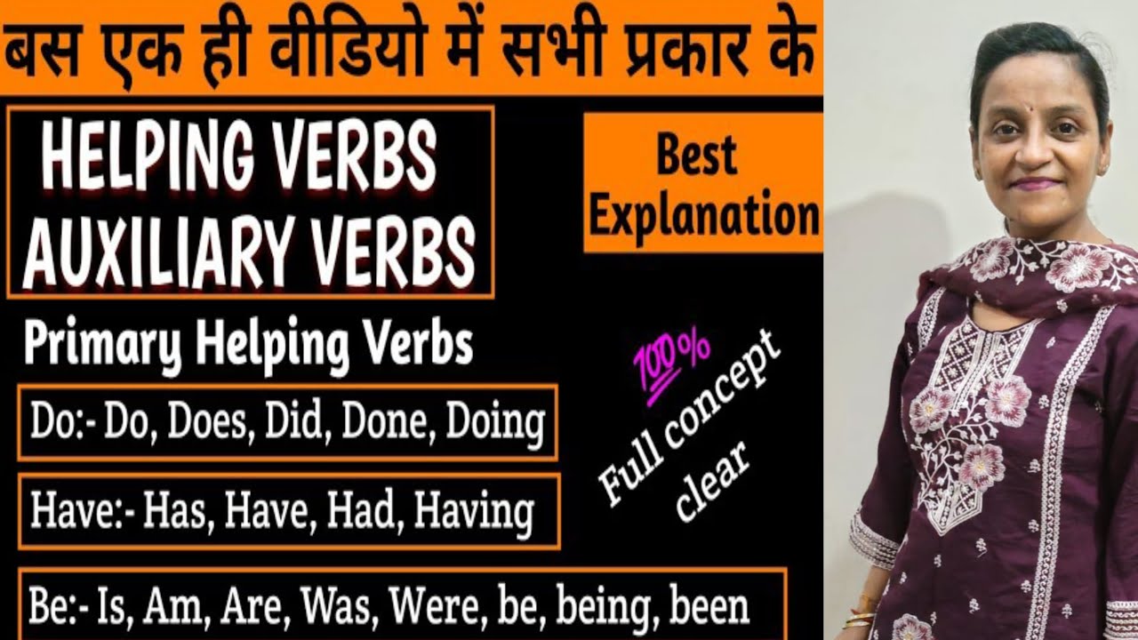 Lesson 2 "Auxiliary Verbs Explained | Types of Helping Verbs | Primary & Modal"