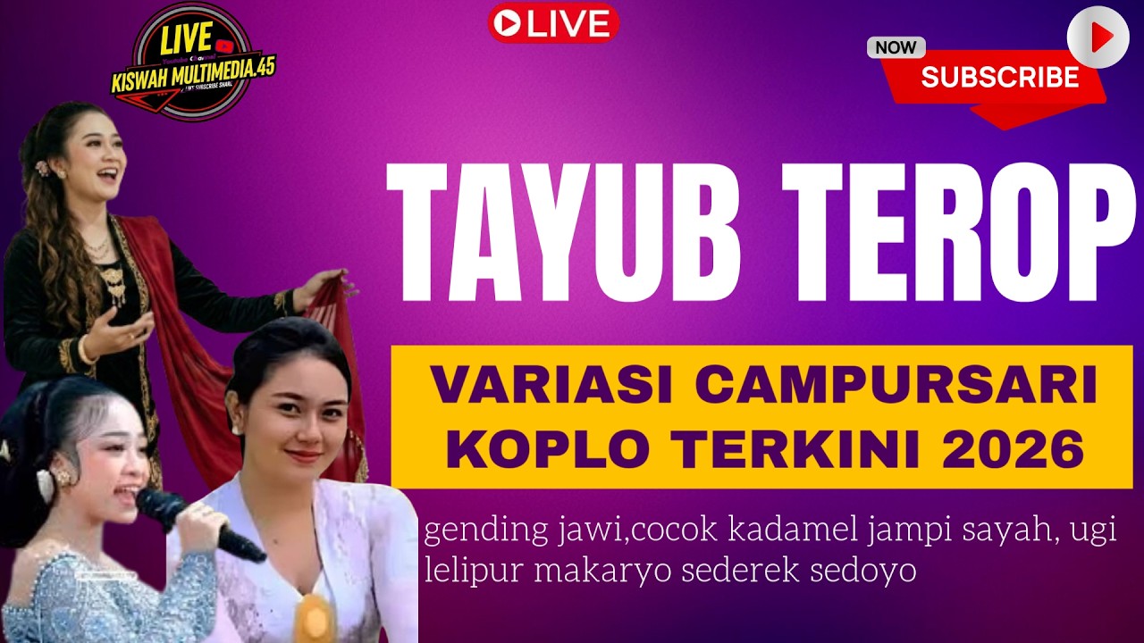 🔴LIVE  ,mp3 GENDING JAWI, TAYUB TEROP:PONOROGO - TRENGGALEK -TULUNGAGUNG,AUDIO JERNIH SUPER BASS‼️