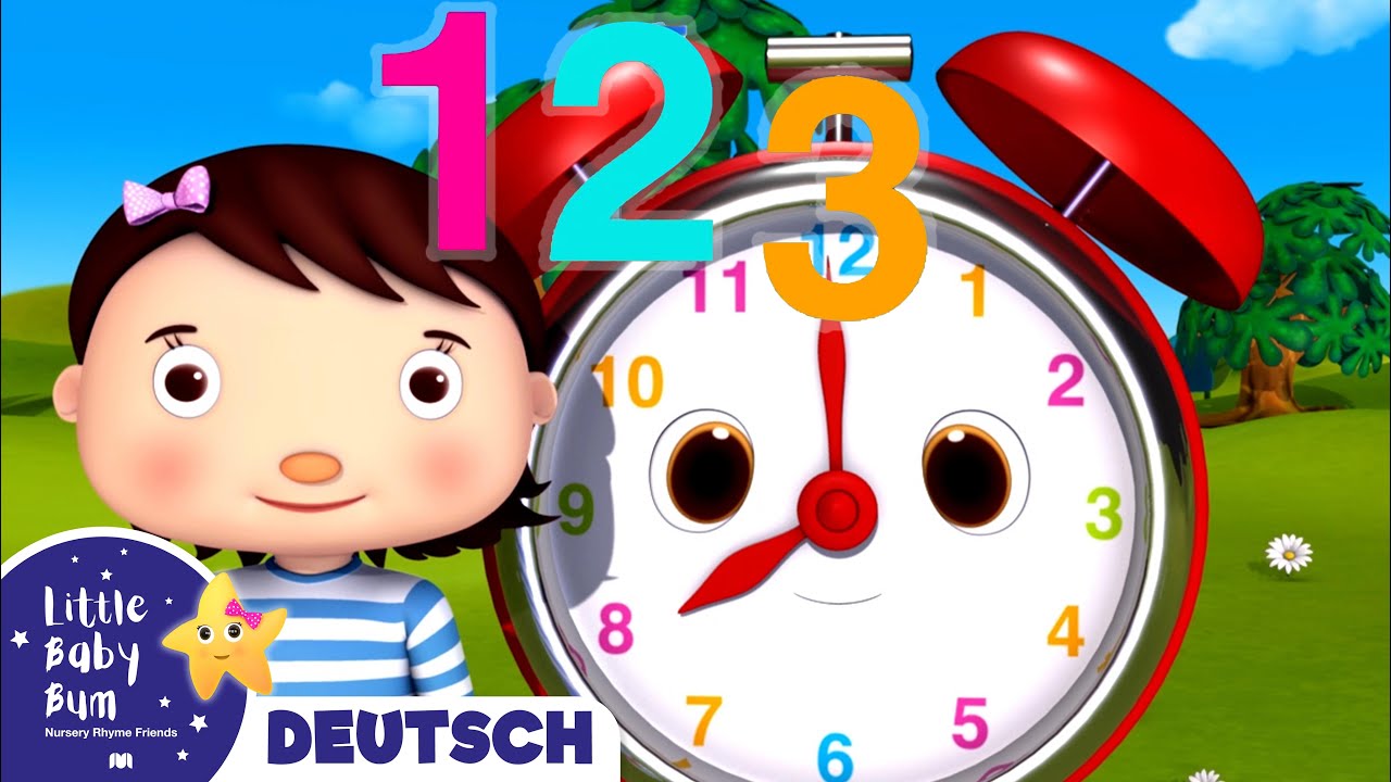 Wie viel Uhr ist es? Uhrzeit lesen | Kinderlieder | Little Baby Bum Deutsch | Cartoons für Kinder