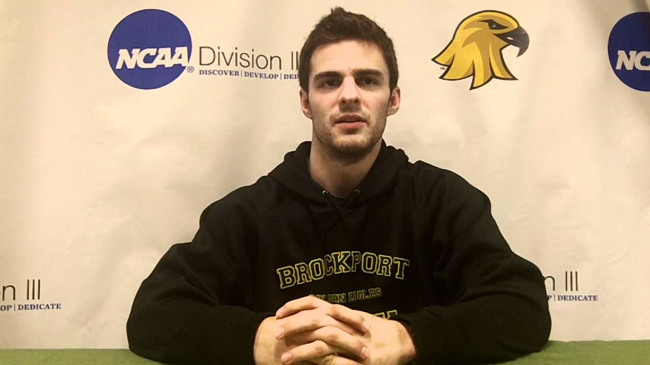 The College at Brockport Male Athlete of the Week- Nick Panepinto