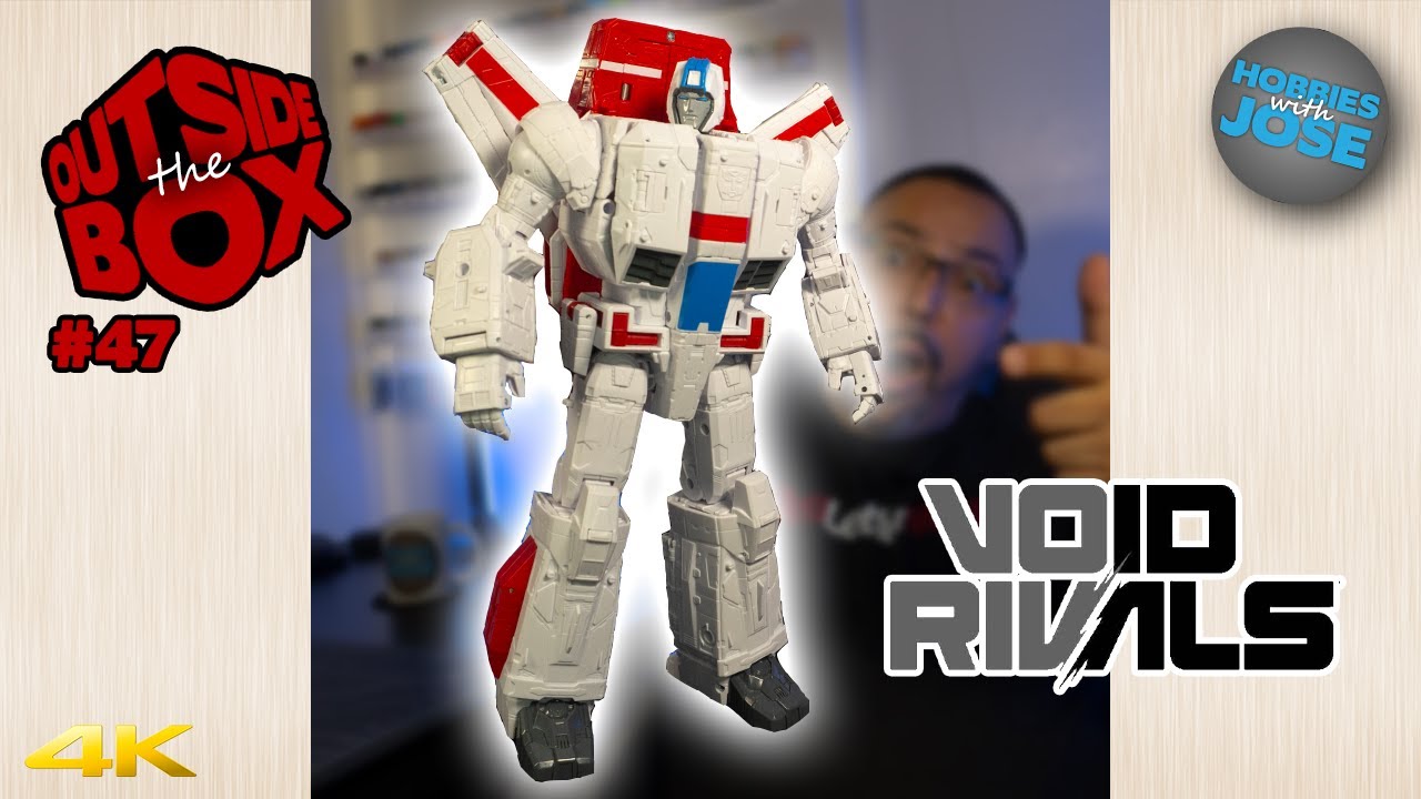 Outside the Box 47 - Transformers Void Rivals Jetfire | 4K