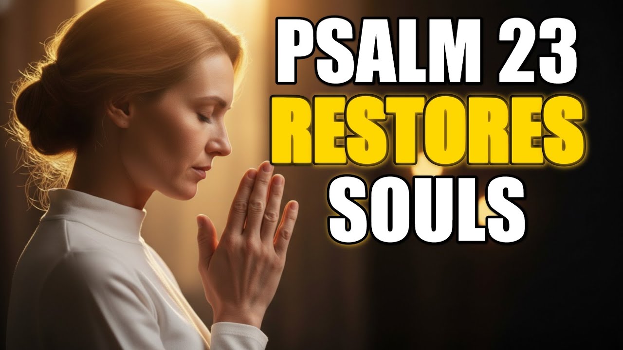 Is Your Heart Heavy with Sorrow? Let This Psalm 23 Prayer Restore Your Soul
