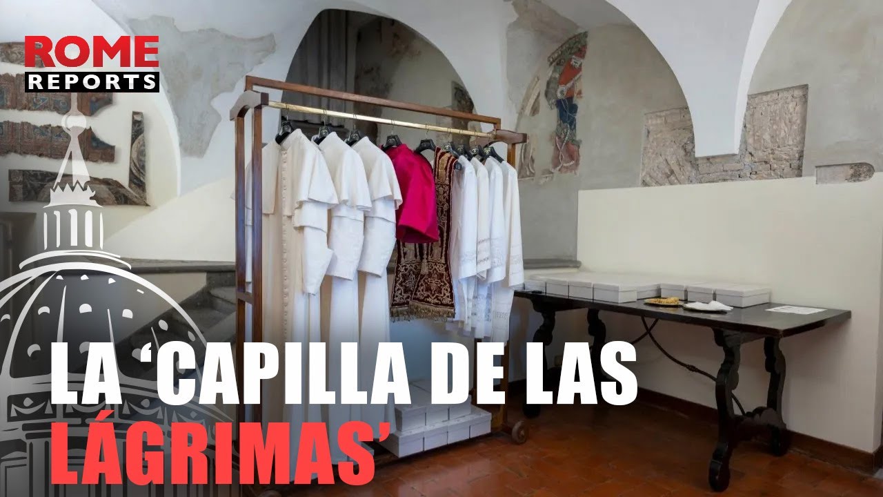 La 'capilla de las lágrimas' el lugar donde el papa llora antes de su papado