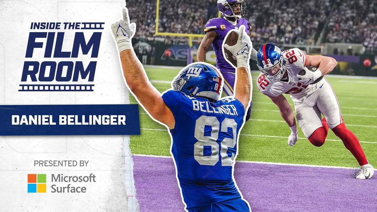 Film Room: Breaking Down Daniel Bellinger's Best Plays | New York Giants