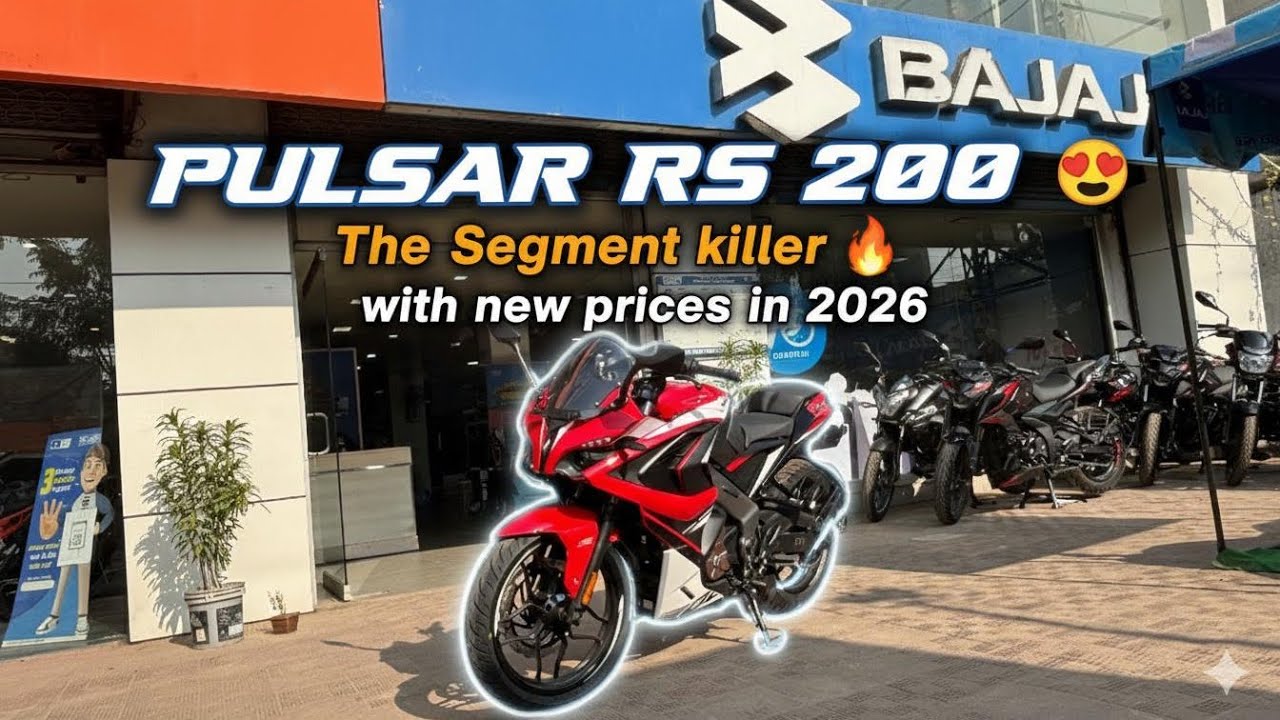 New Pulsar RS200 🔥😍 Real OG with new Avatar 😳 2026 Model with new price | Harsh Yadav | 