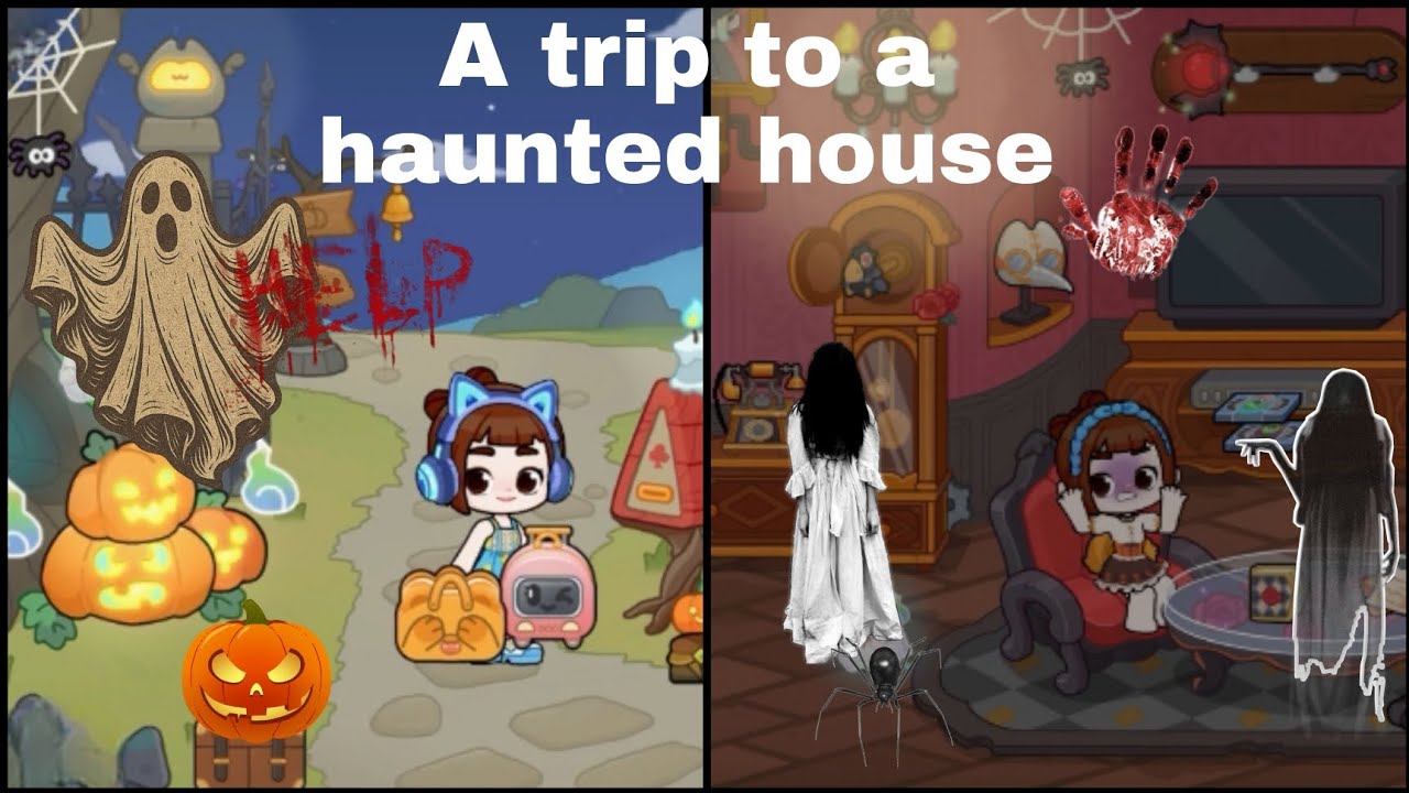 A trip to a gorror house 🥵🥵/ASMR //game world//horror house //amjadha vlog//neha solo trip😳