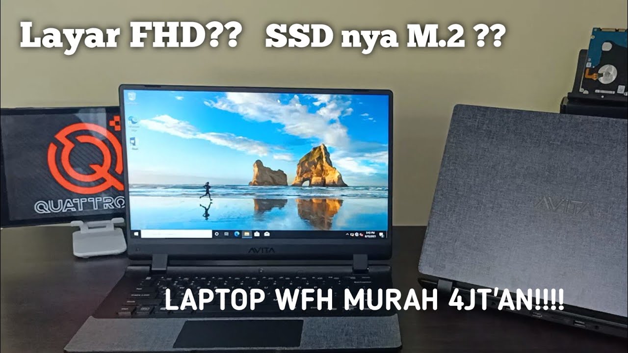 Avita essential 14 laptop murah untuk WFH 2021