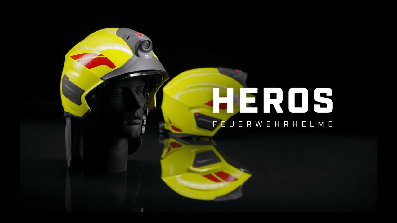 HEROS - High-Performance Feuerwehrhelme von Rosenbauer