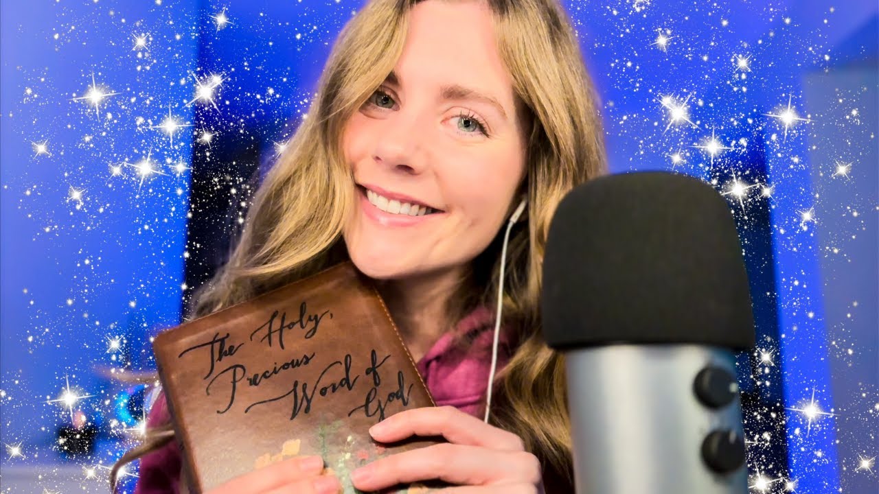 ASMR Bible Study 💕Jesus Forgives and Heals ✝️ Whispered Reading