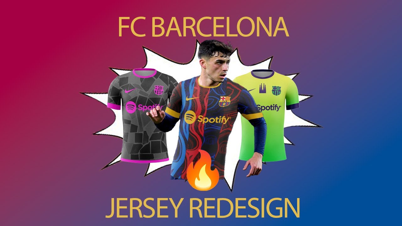 FC Barcelona Jersey Redesign - A New Era
