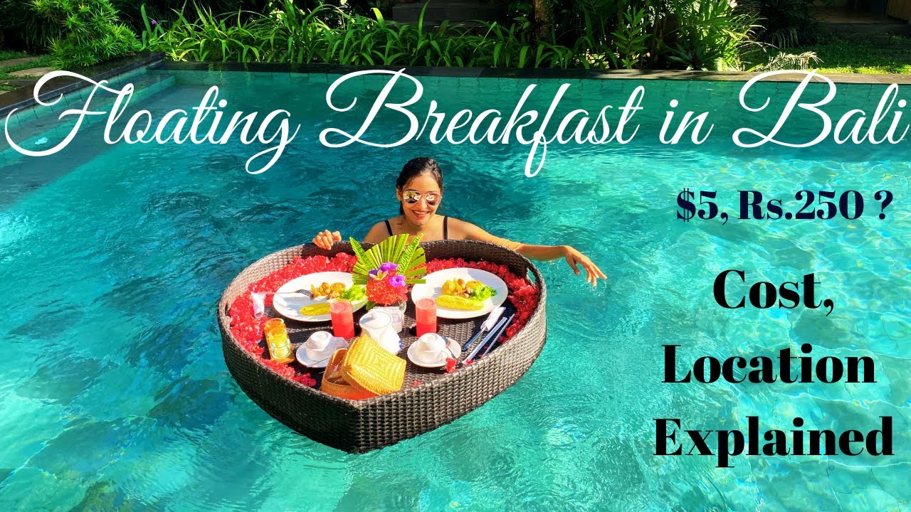 Floating Breakfast in Bali, Ubud|