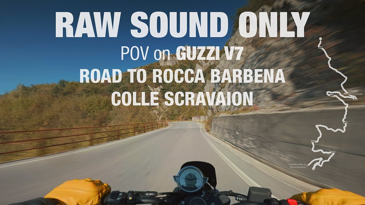 Heading to Rocca Barbena – Guzzi V7 Mistral Exhaust POV Ride in the Mountains
