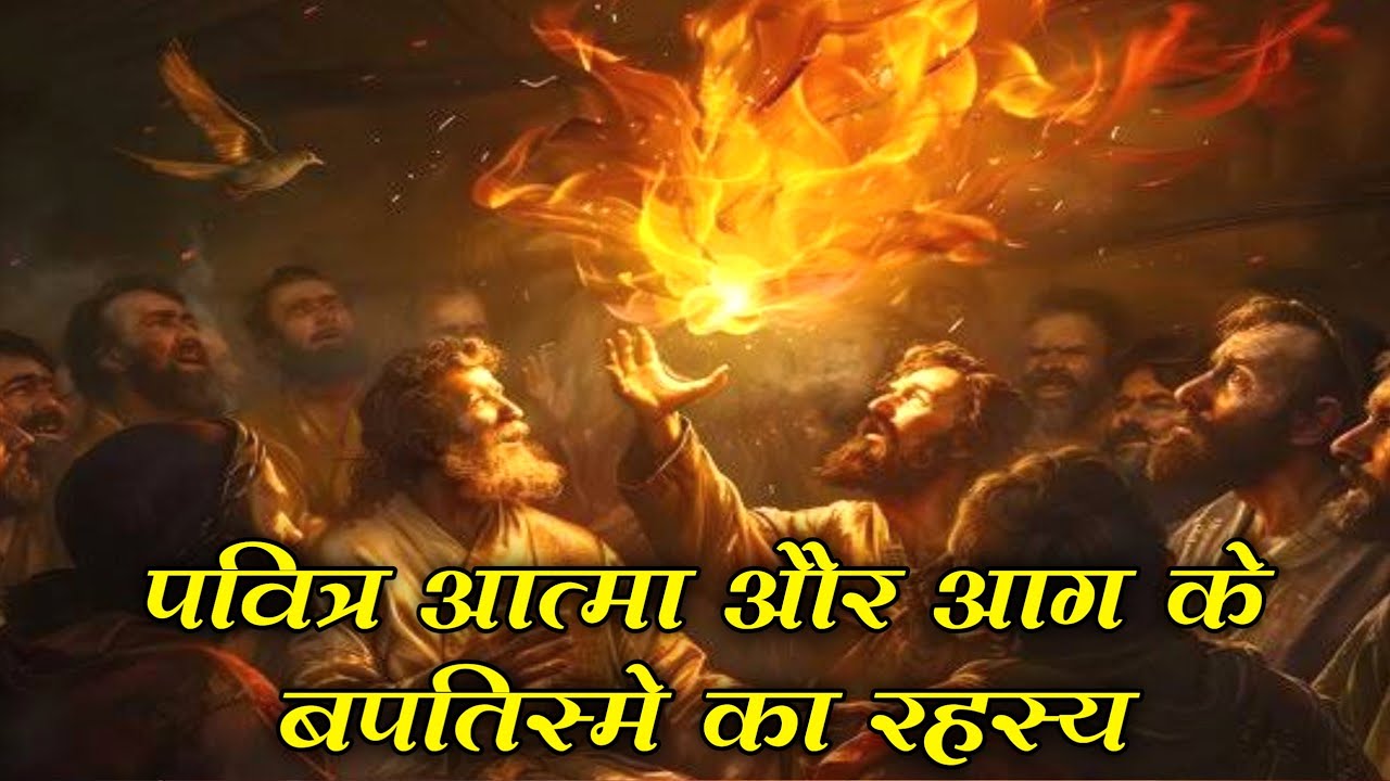 पवित्र आत्मा और आग के बपतिस्मे का रहस्य । baptism of holy spirit and fire #biblestorieshindi #bible
