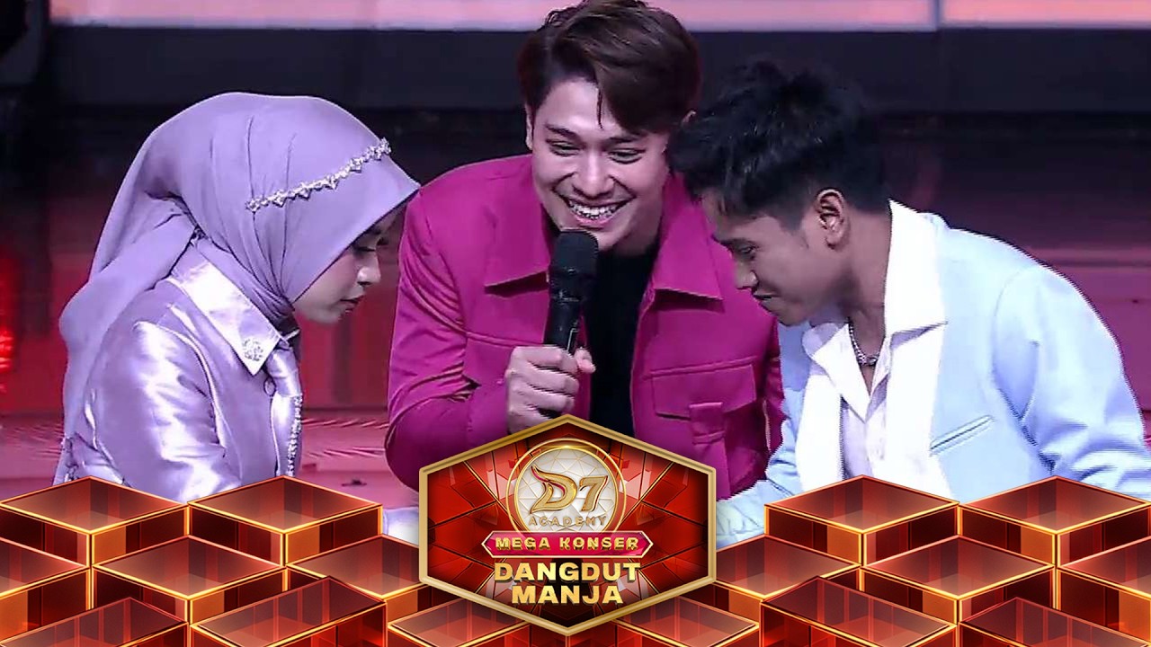 Iseng Colek Kuku, Valen & Mila Malah Saling Genggam Saat Game, Ciyeee | Mega Konser Dangdut Manja