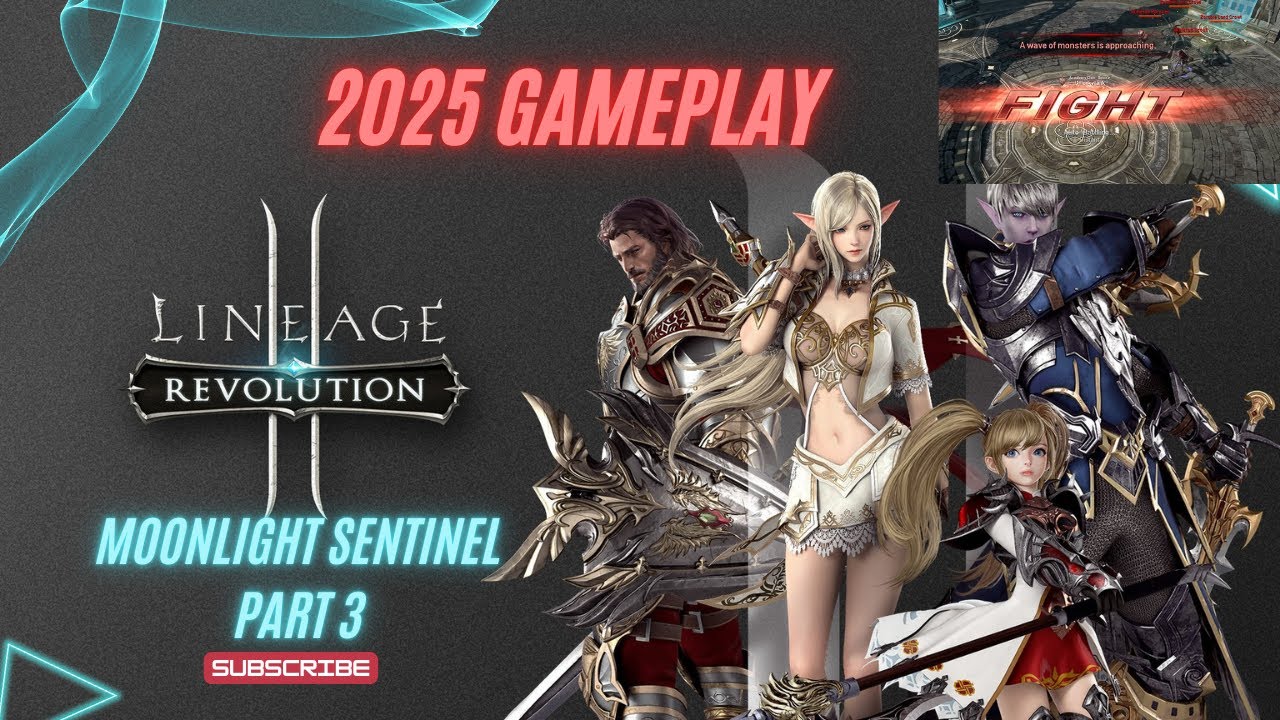 2025 Lineage 2 Revolution Gameplay – Moonlight Sentinel | Part 3