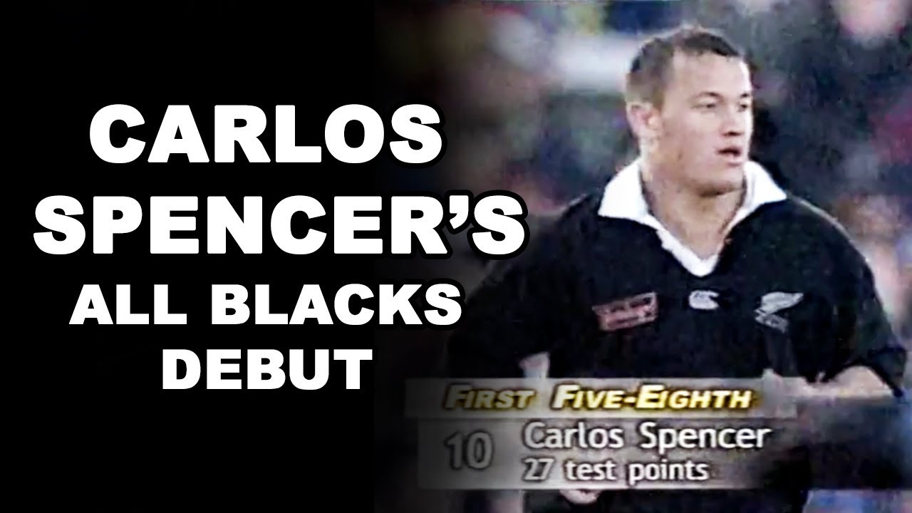 Carlos Spencer's All Blacks Debut