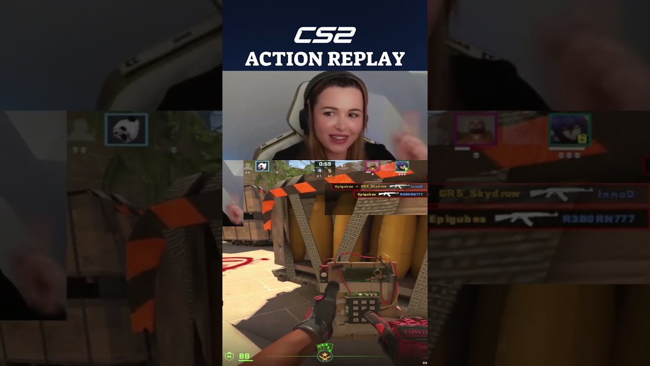 DonaCS KNIFE KILL!