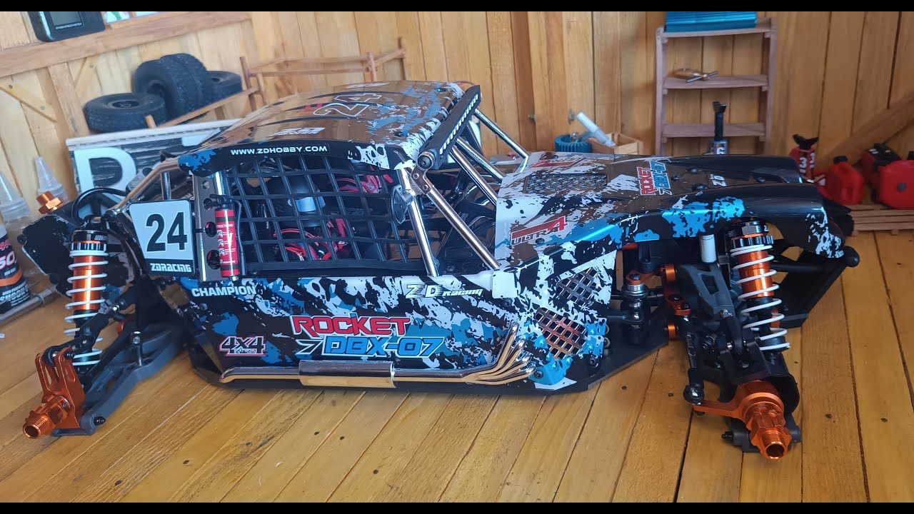 ZD Racing DBX-07 Відео огляд радіокерованої машинки