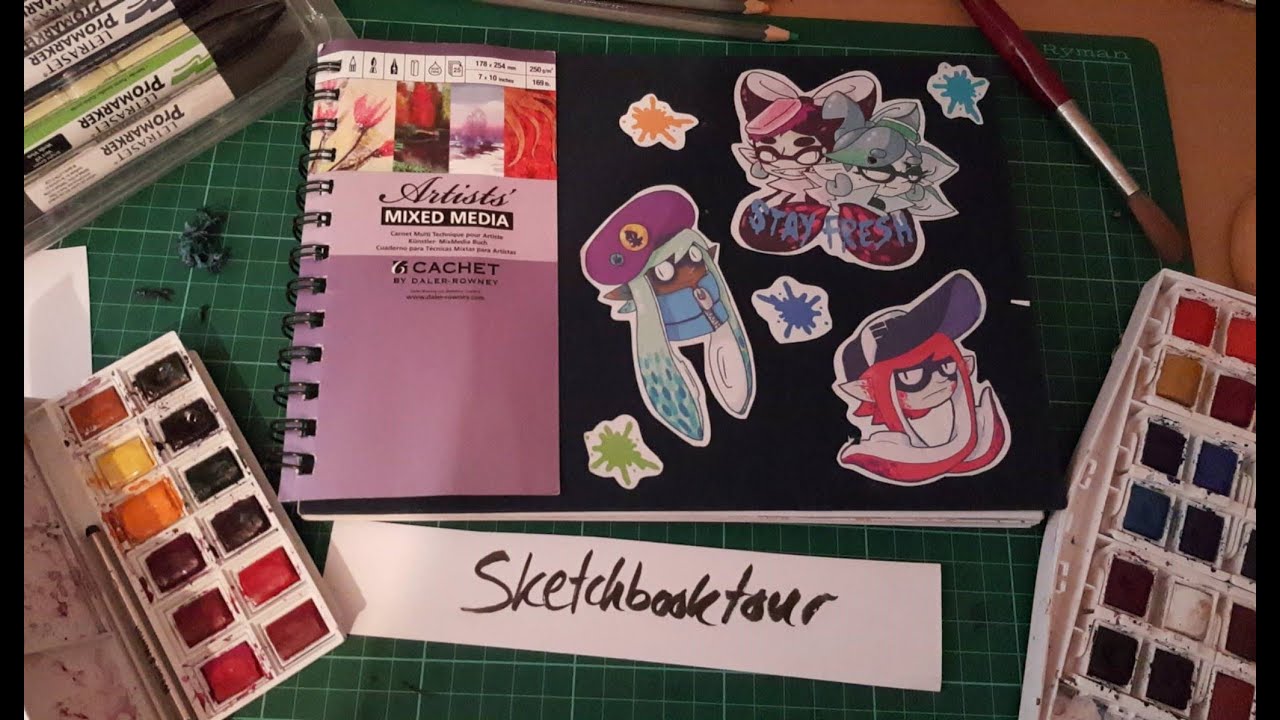 Sketchbook Tour 2016 - Book 3
