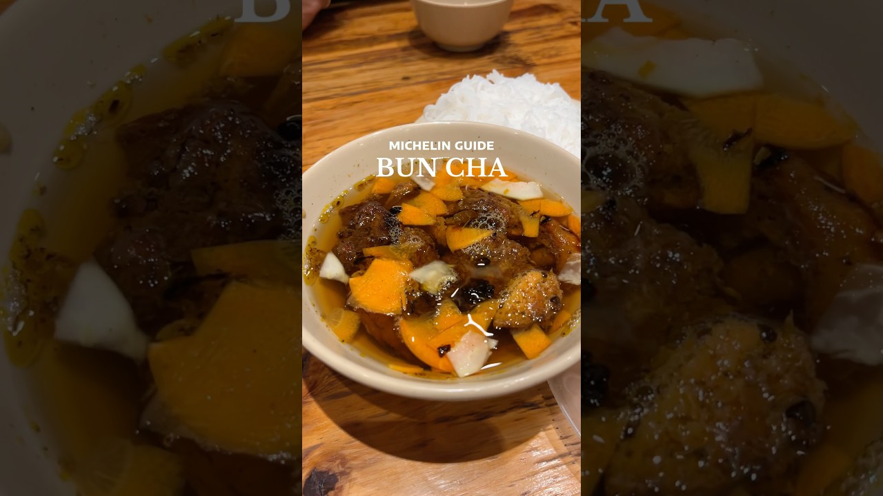 Hanoi Eats: Bun Cha Ta (michelin guide bun cha)