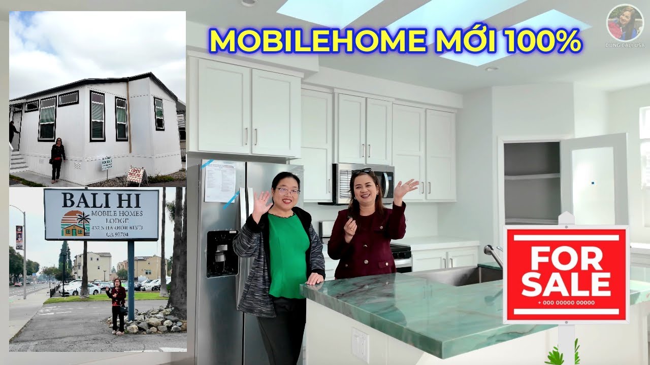 100% НОВЫЙ МОБИЛЬНЫЙ ДОМ НА ПРОДАЖУ В САНТА-АНЕ #dungcaliusa #mobilehomeliving