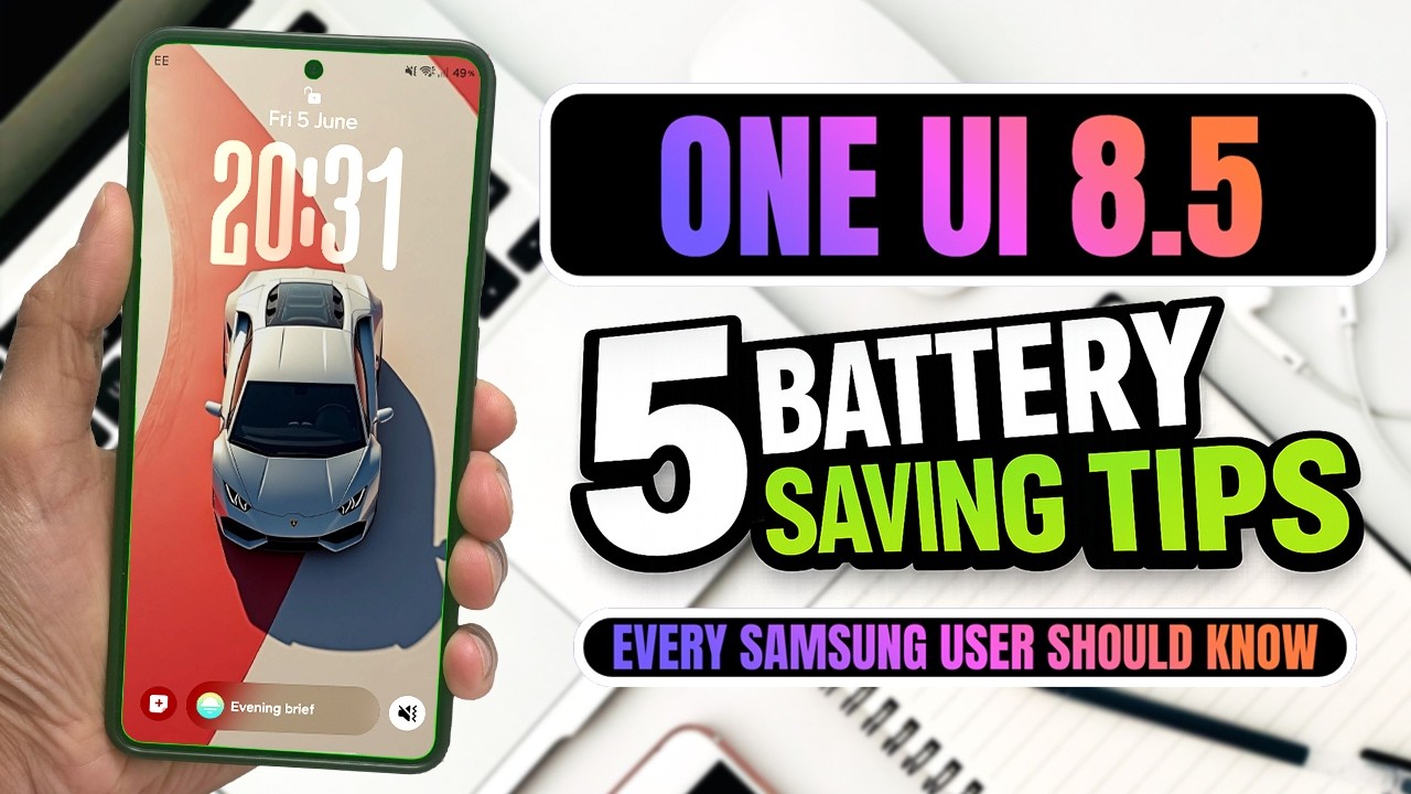 Пользователи Samsung УБИВАЮТ аккумулятор своего смартфона! 😱 5 настроек One UI 8.5, которые нужно...
