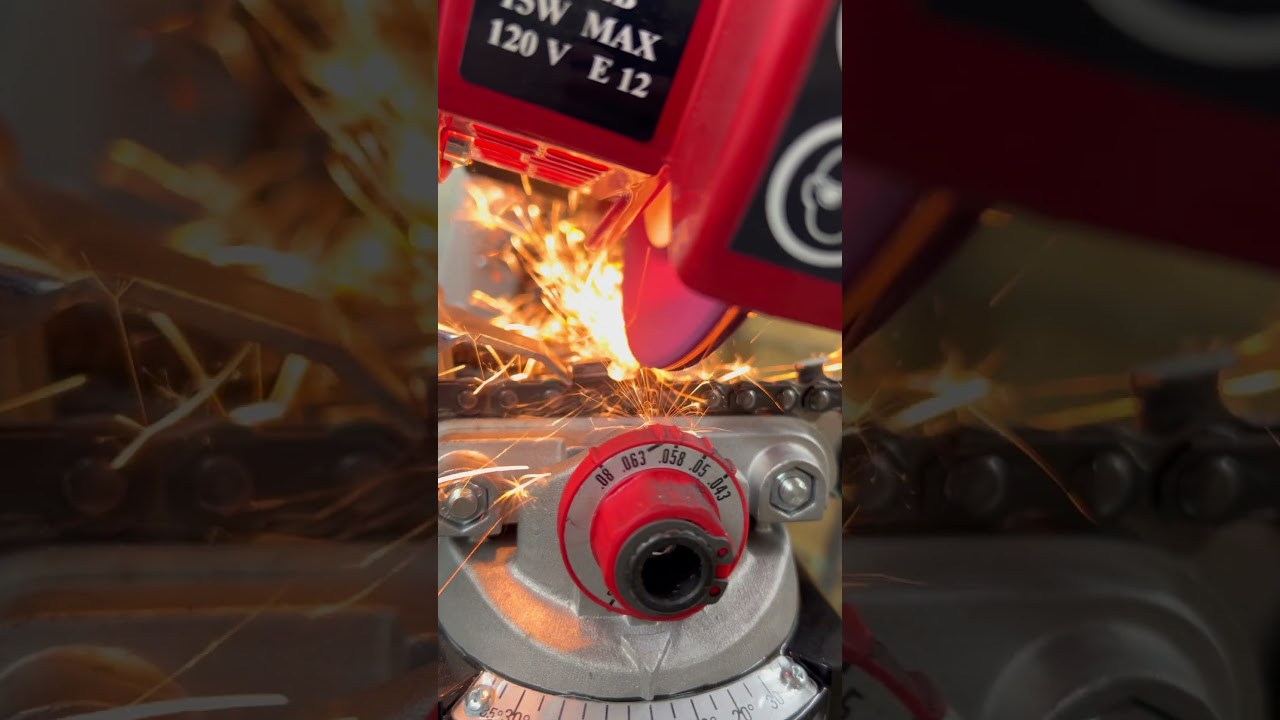 Oregon 620 grinder tuning Chainsaw chain rakers.