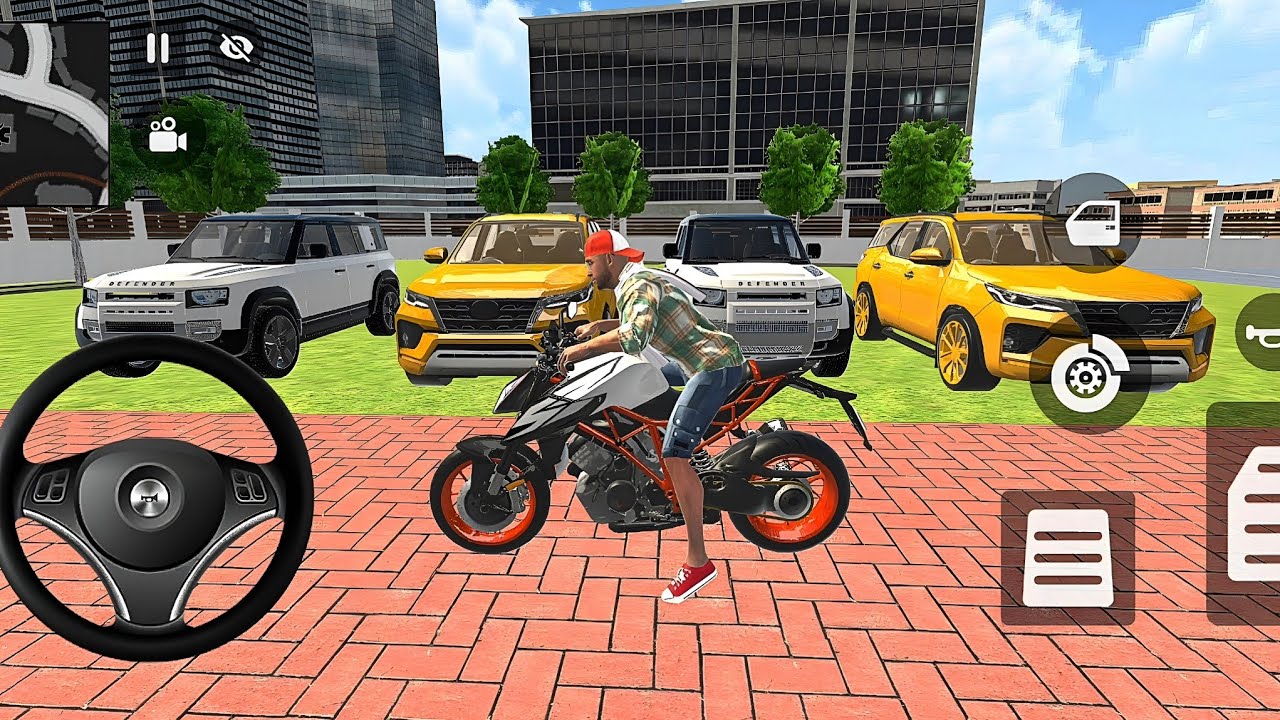 🎮 Franklin order by 2⃣ Golden 🥉🏅🎖️🥇 Thar 2️⃣  Fartuanr in Indian 🇮🇳 bike Theft simulator 🎮