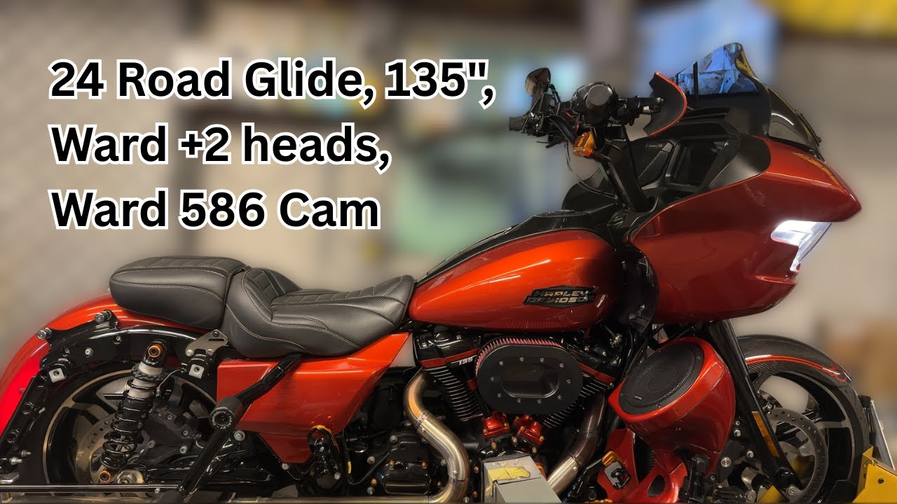 Harley Davidson Road Glide 2024 года | 135, Ward +2 Heads, Ward 586 Cam