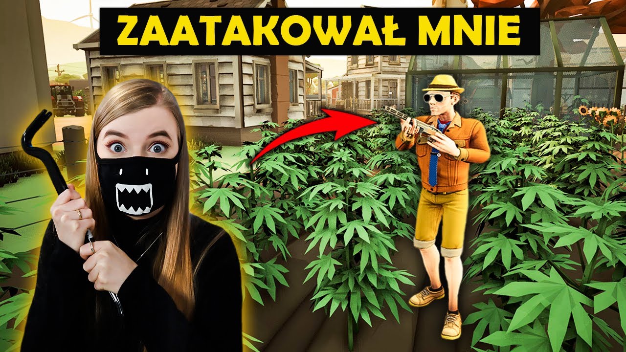 STRZELAŁ DO MNIE ! 😱🔫 Symulator Złodzieja #5