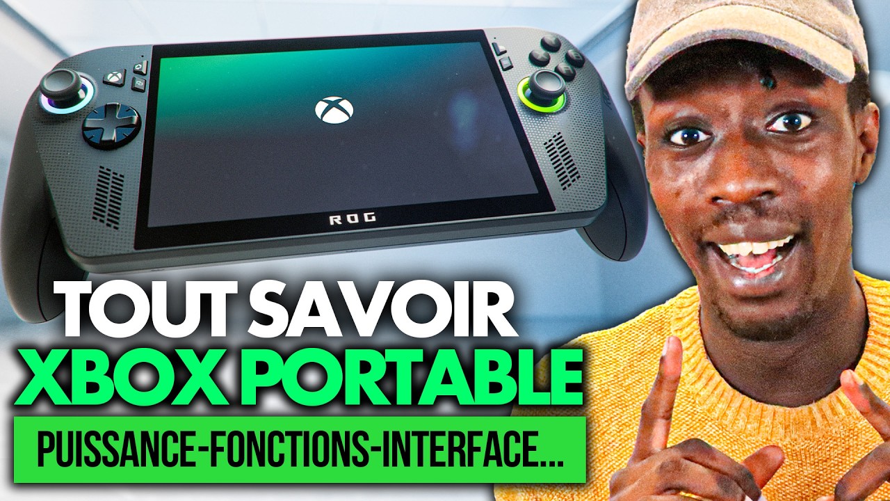 XBOX Portable : Nouvelles images + Xbox REPREND la parole ! 💥 Interface, Fonctions, Performances..