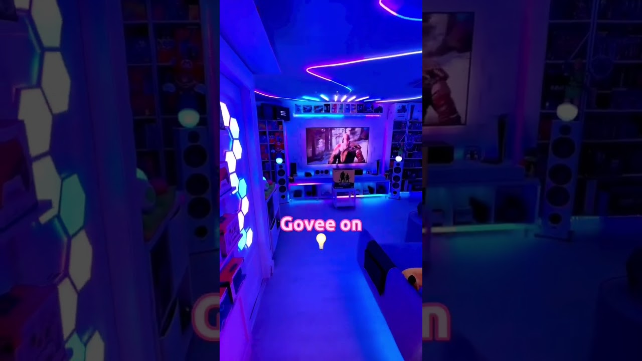 This gaming man cave is crazy! #mancave #mancaveideas #gamesroom #gamingroom #gamingsetup