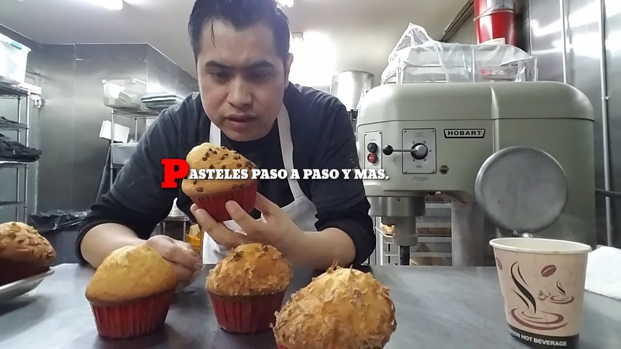 Mantecadas ,esponjosas y suavecitas. Super fácil