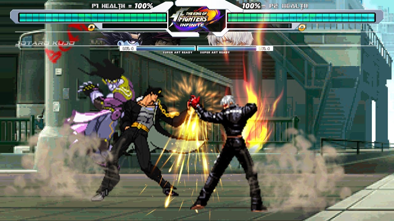 Jotaro VS. K'