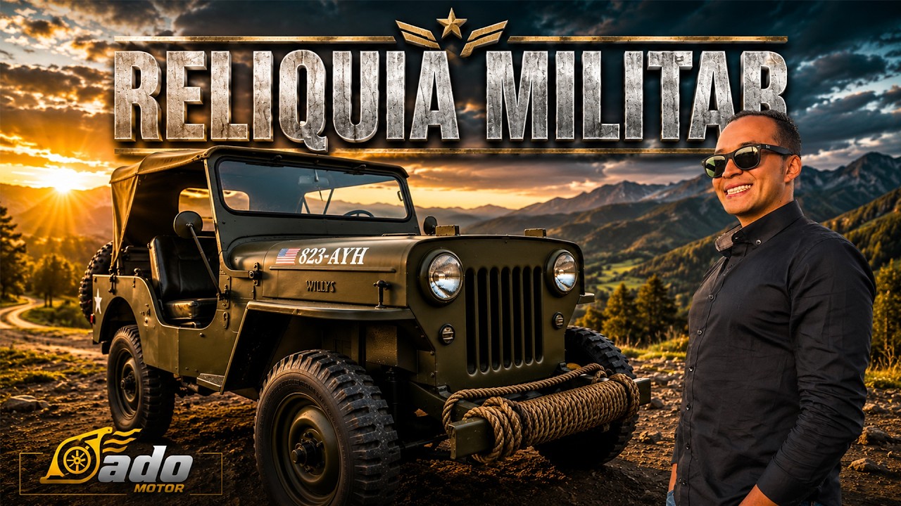 JEEP WILLYS MILITAR M606 MODELO 1954 💥 |  GADO MOTOR 🏁