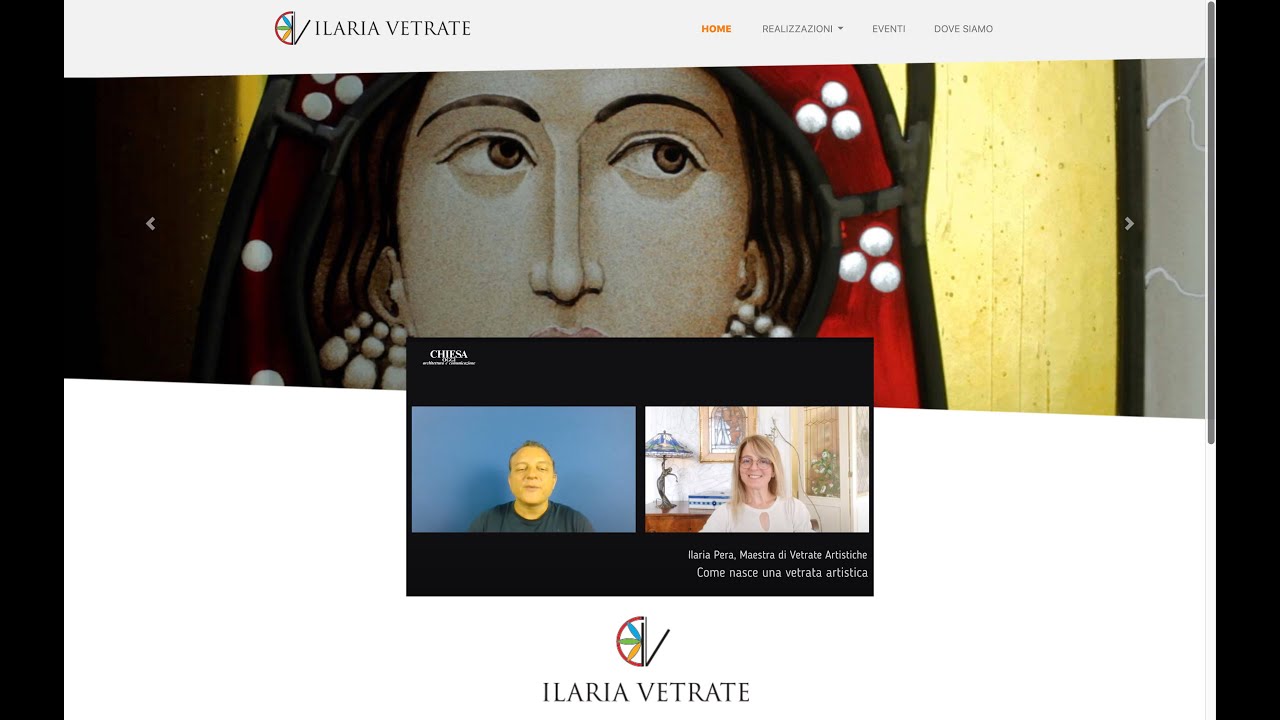 Ilaria Vetrate: come si crea una vetrata artistica