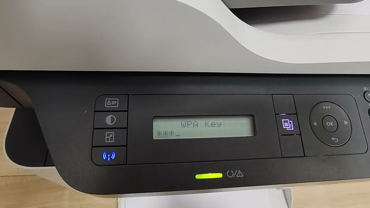 HP laser MFP 137fnw การเชื่อมต่อ WiFi