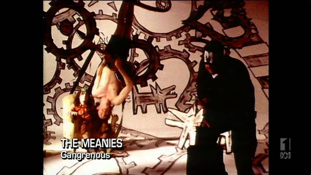 THE MEANIES - "Gangrenous" music video (Hard-Ons 2014 intro)