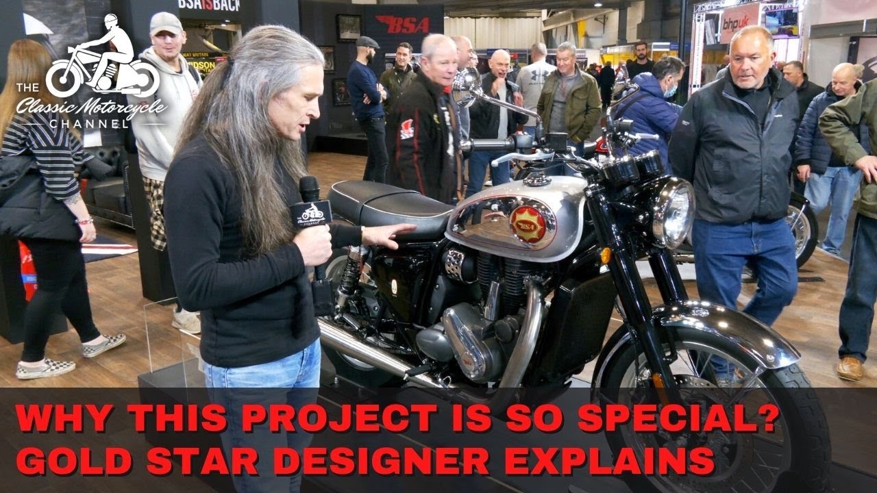 New BSA Gold Star Motorcycle Design Challenges
